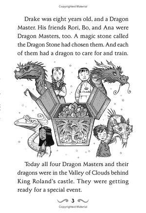 bộ dragon masters - book 4 - power of the fire dragon