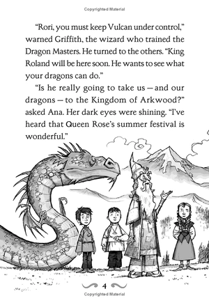 bộ dragon masters - book 4 - power of the fire dragon