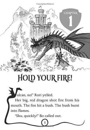 bộ dragon masters - book 4 - power of the fire dragon