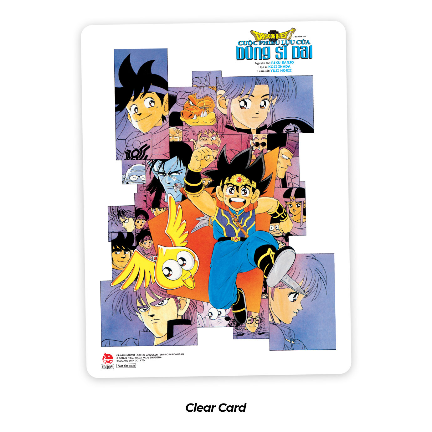 Bộ Dragon Quest - Cuộc Phiêu Lưu Của Dũng Sĩ Dai - Tập 10 - Kị Sĩ Rồng V - Tặng Kèm Postcard + Clear Card