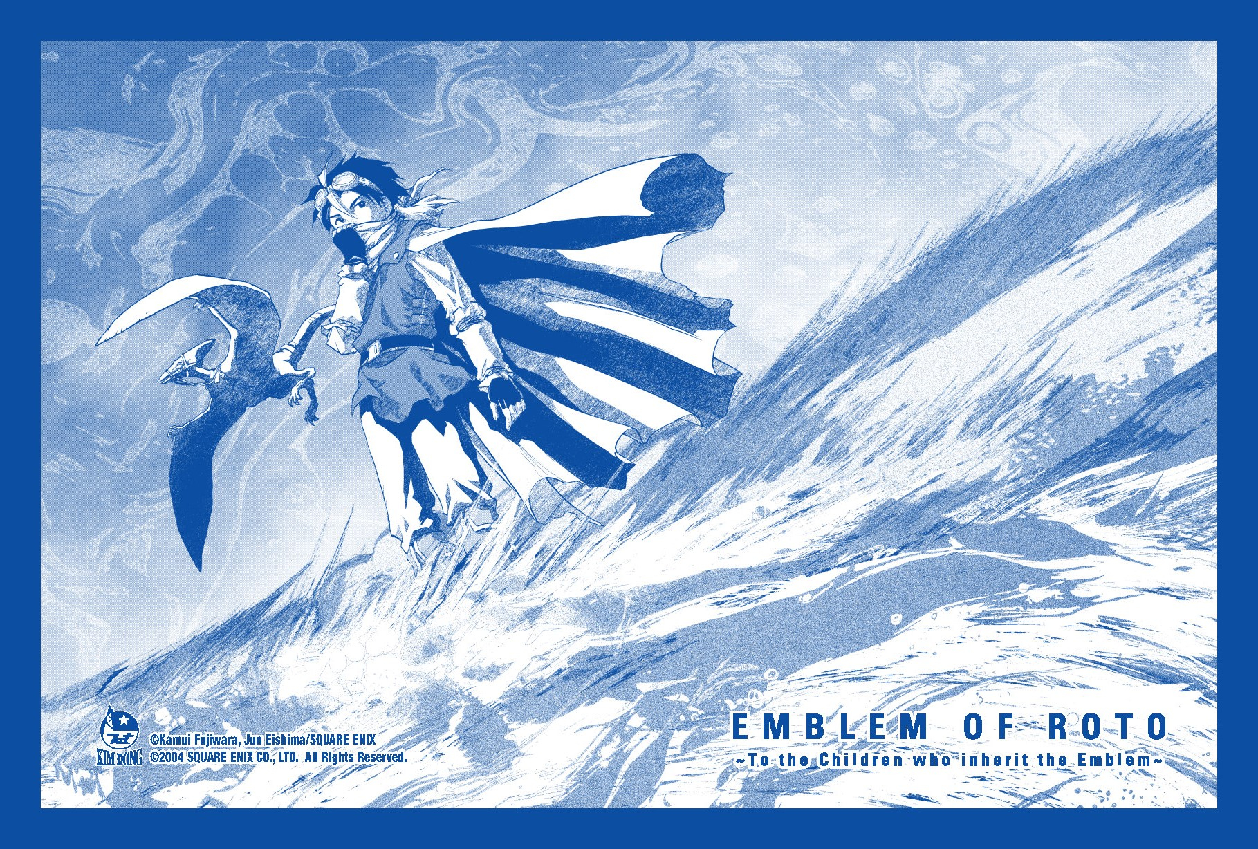 bộ dragon quest - dấu ấn roto - những người kế thừa - tập 1 - tặng kèm postcard