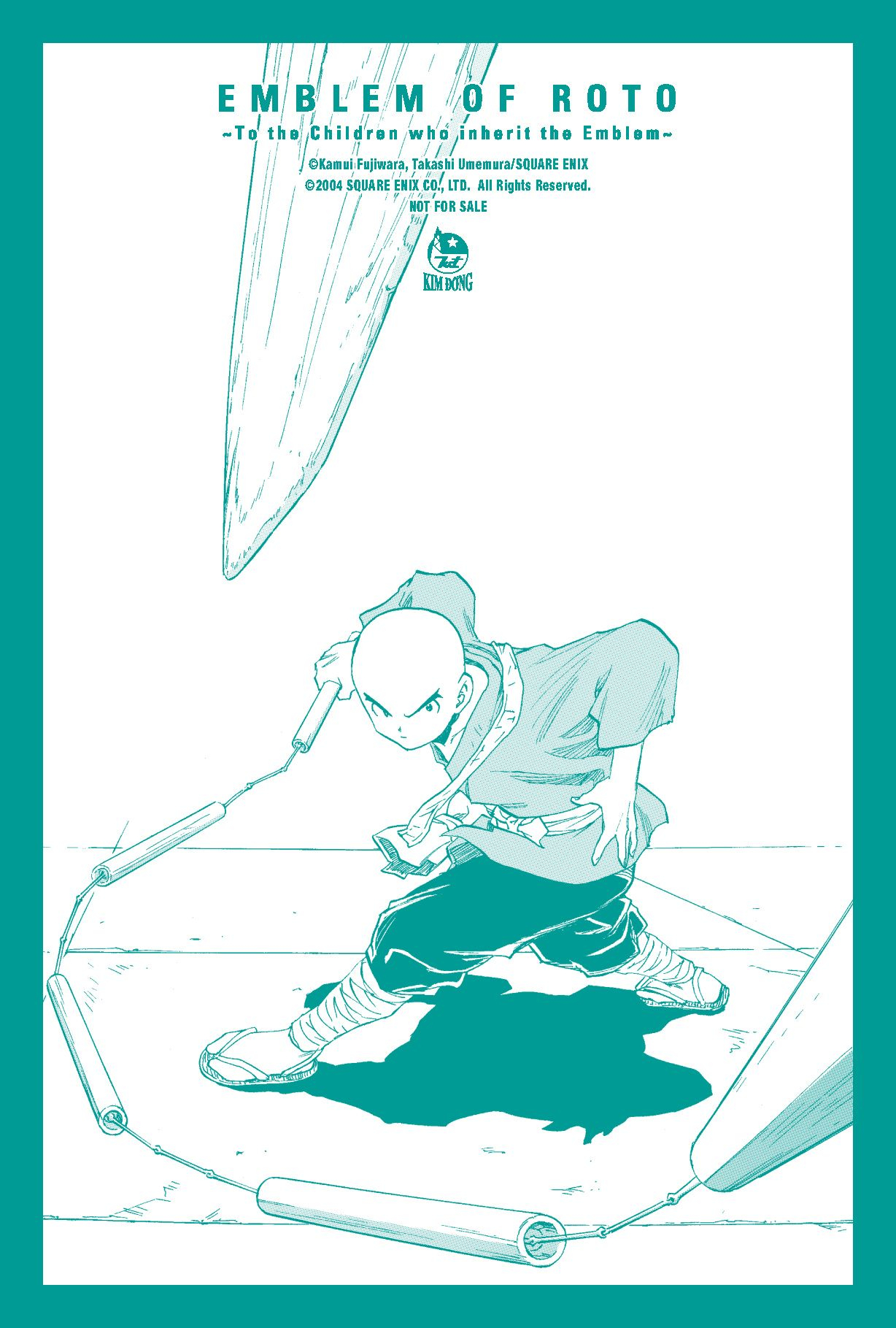 bộ dragon quest - dấu ấn roto - những người kế thừa - tập 11 - tặng kèm postcard