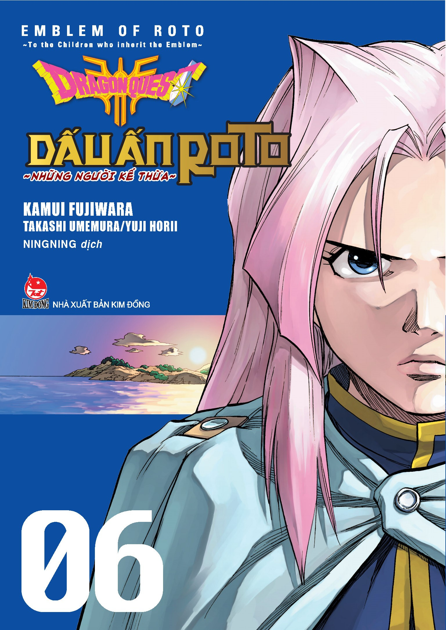 bộ dragon quest - dấu ấn roto - những người kế thừa - tập 6