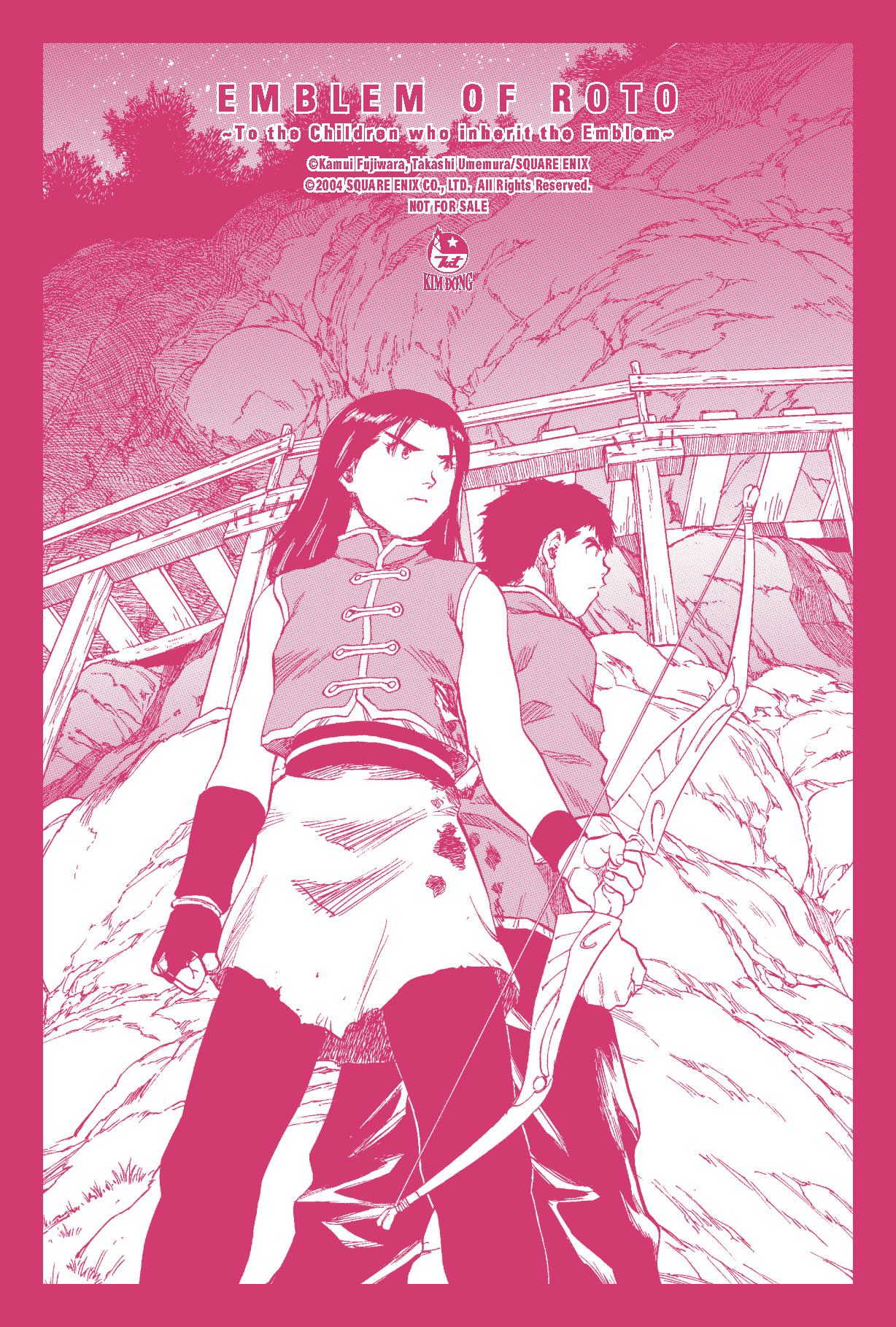 bộ dragon quest - dấu ấn roto - những người kế thừa - tập 7 - tặng kèm postcard