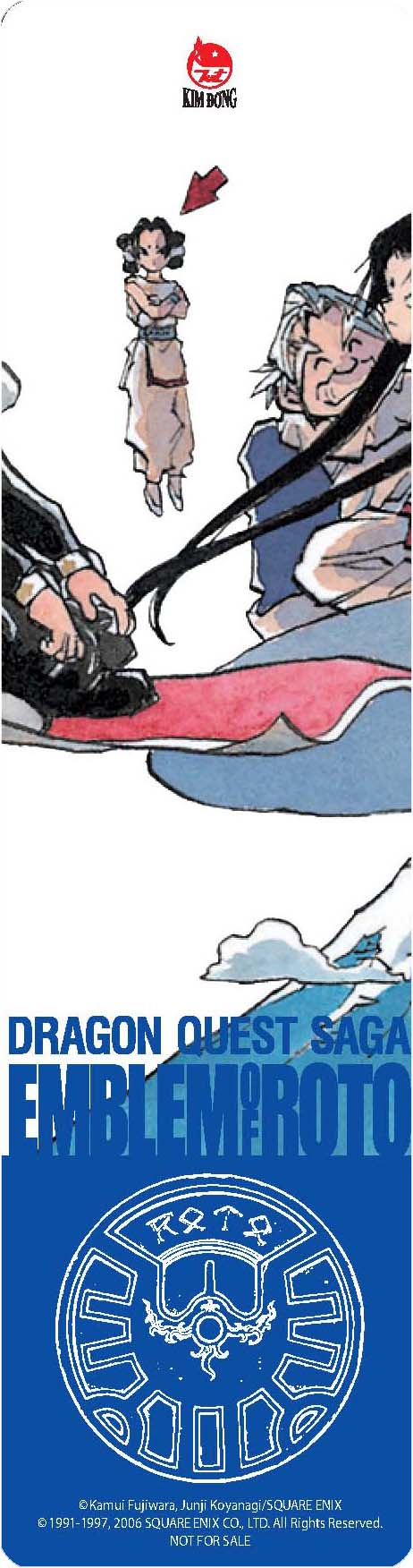 bộ dragon quest - dấu ấn roto - perfect edition - tập 11 - tặng kèm bookmark pvc