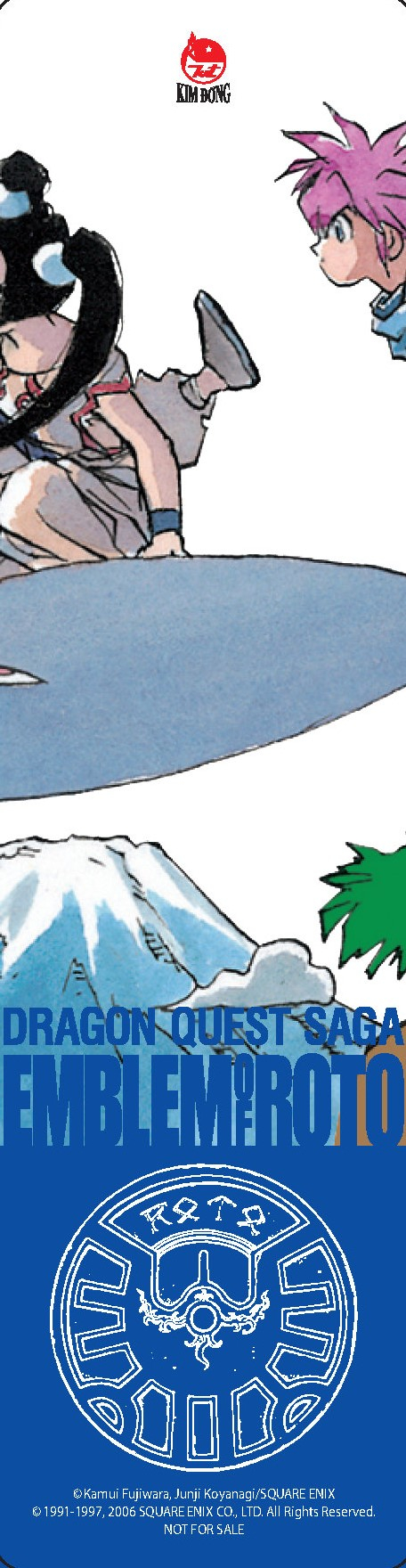 bộ dragon quest - dấu ấn roto - perfect edition - tập 12 - tặng kèm bookmark pvc