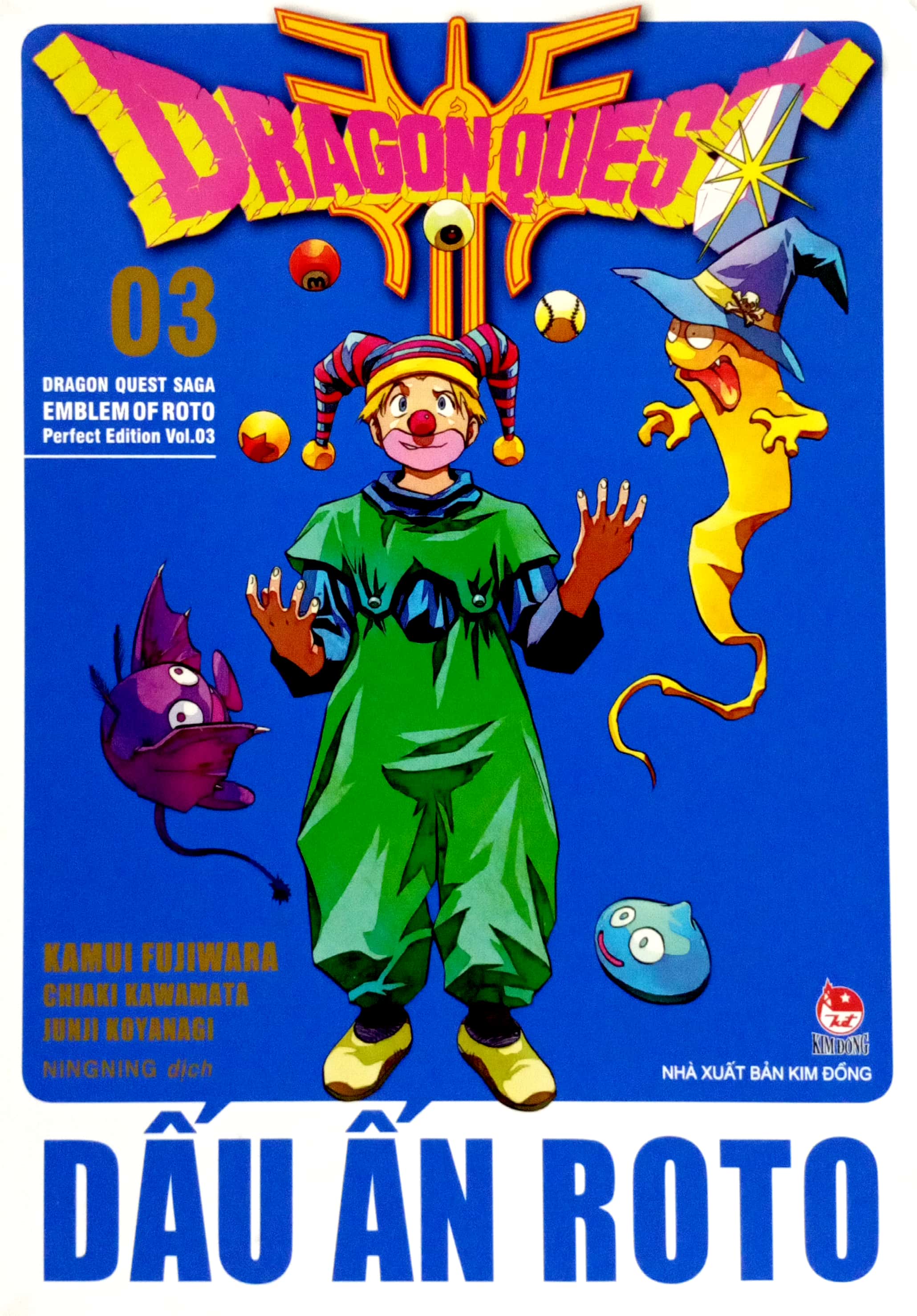 bộ dragon quest - dấu ấn roto - perfect edition - tập 3