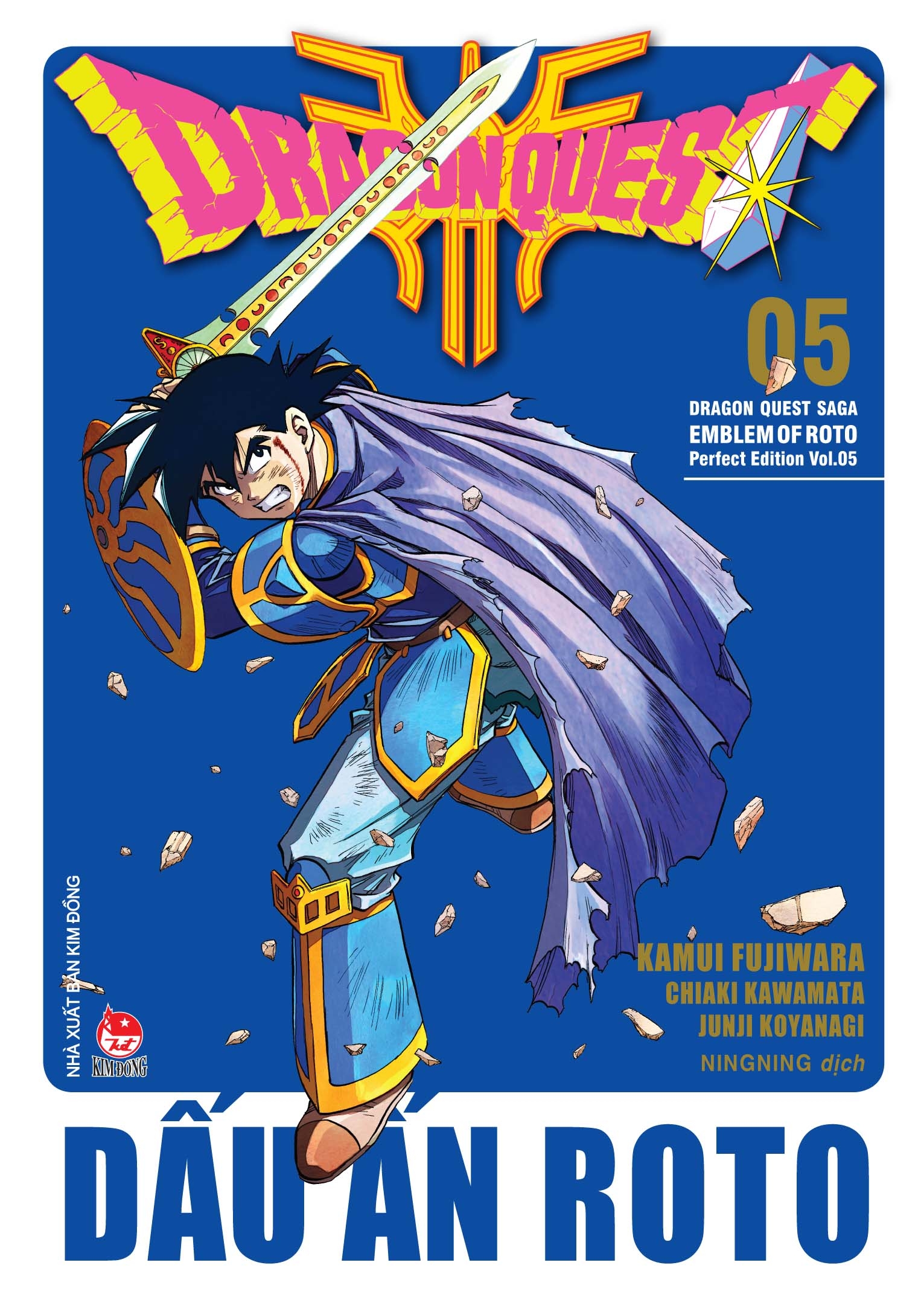 bộ dragon quest - dấu ấn roto - perfect edition - tập 5