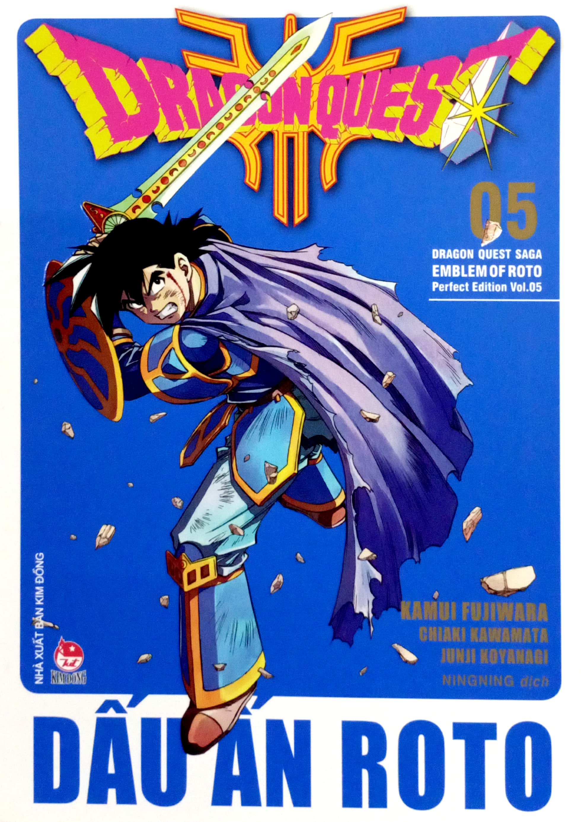 bộ dragon quest - dấu ấn roto - perfect edition - tập 5