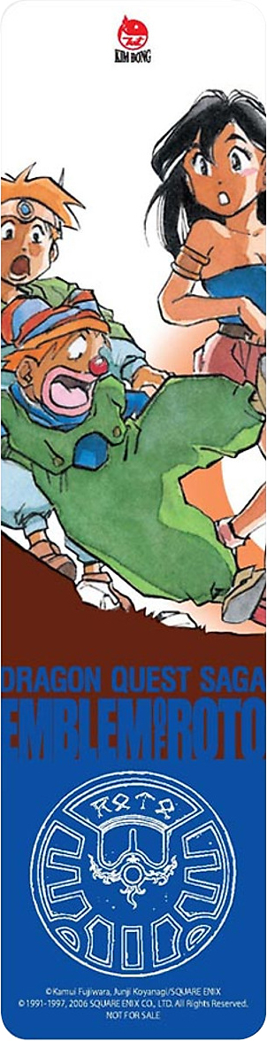 bộ dragon quest - dấu ấn roto - perfect edition - tập 5 - tặng kèm bookmark pvc