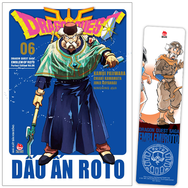 bộ dragon quest - dấu ấn roto - perfect edition - tập 6 - tặng kèm bookmark pvc