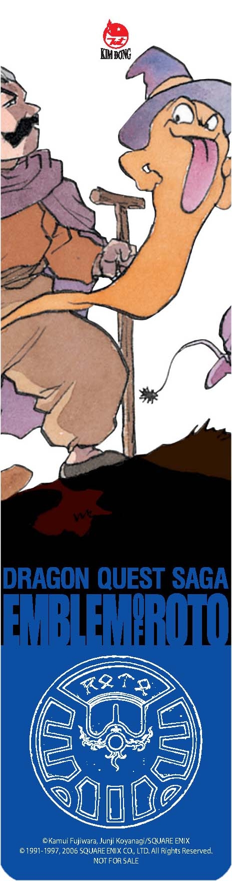 bộ dragon quest - dấu ấn roto - perfect edition - tập 8 - tặng kèm bookmark pvc