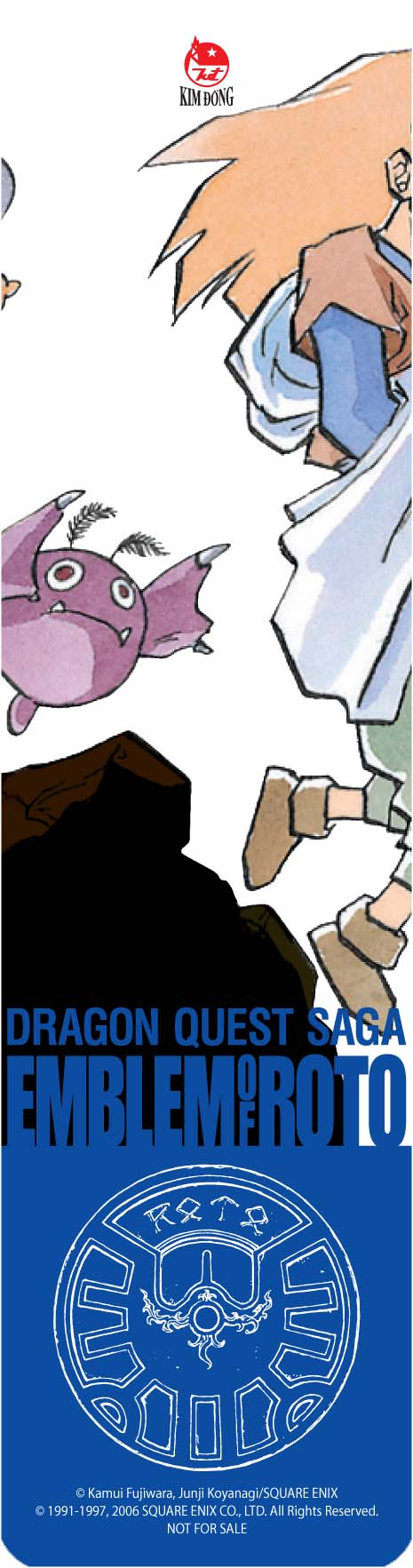 bộ dragon quest - dấu ấn roto - perfect edition - tập 9 - tặng kèm bookmark pvc