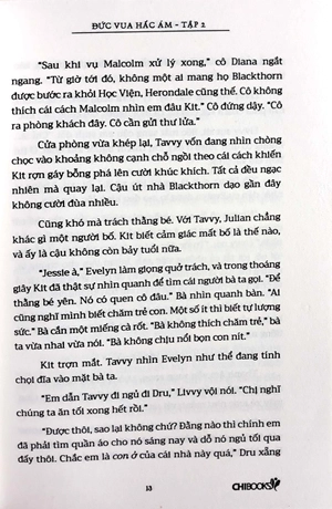bộ đức vua hắc ám - tập 2 (phần 2 series trò lừa xảo quyệt)