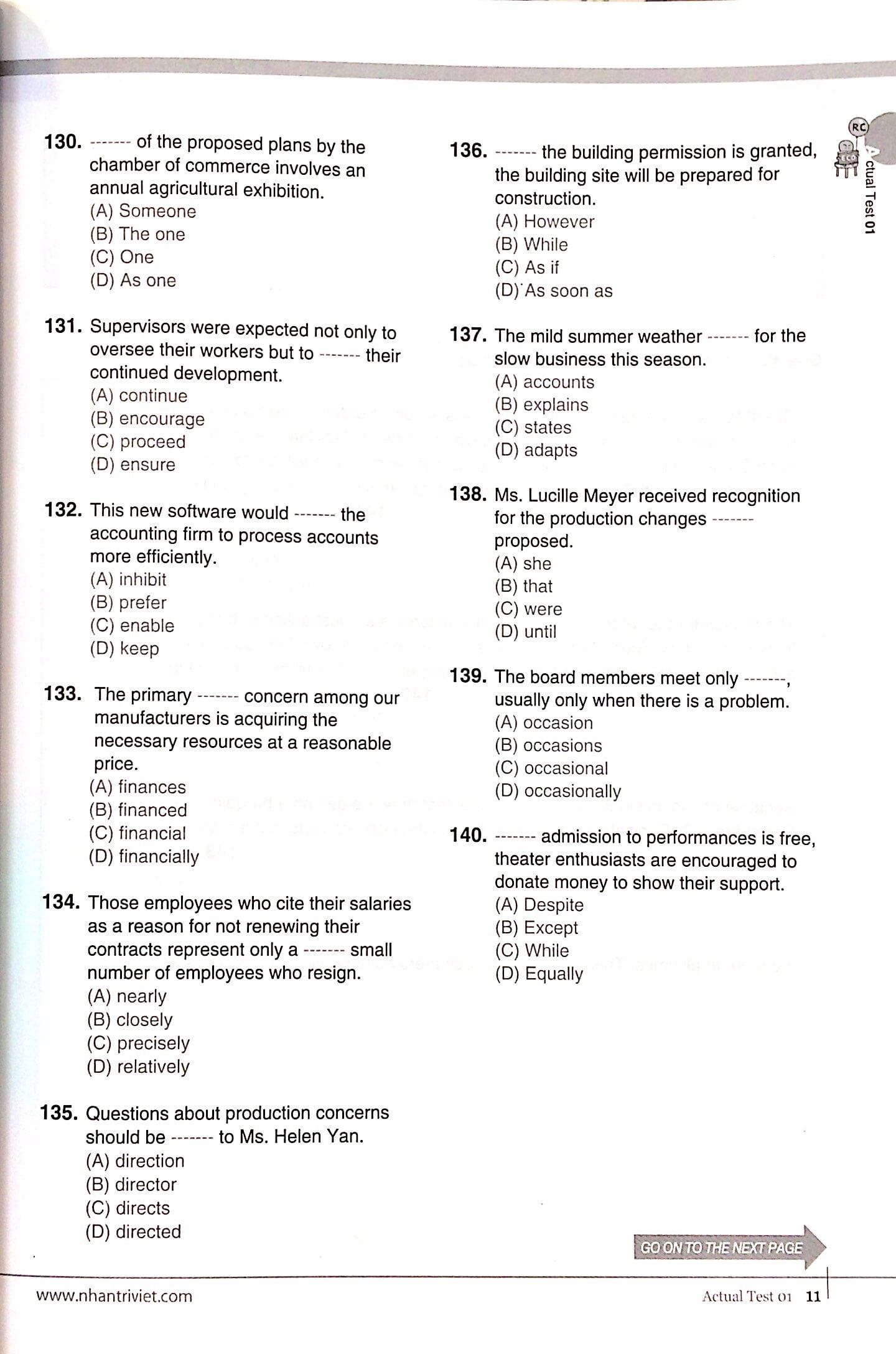 bộ economy toeic rc1000 vol 2