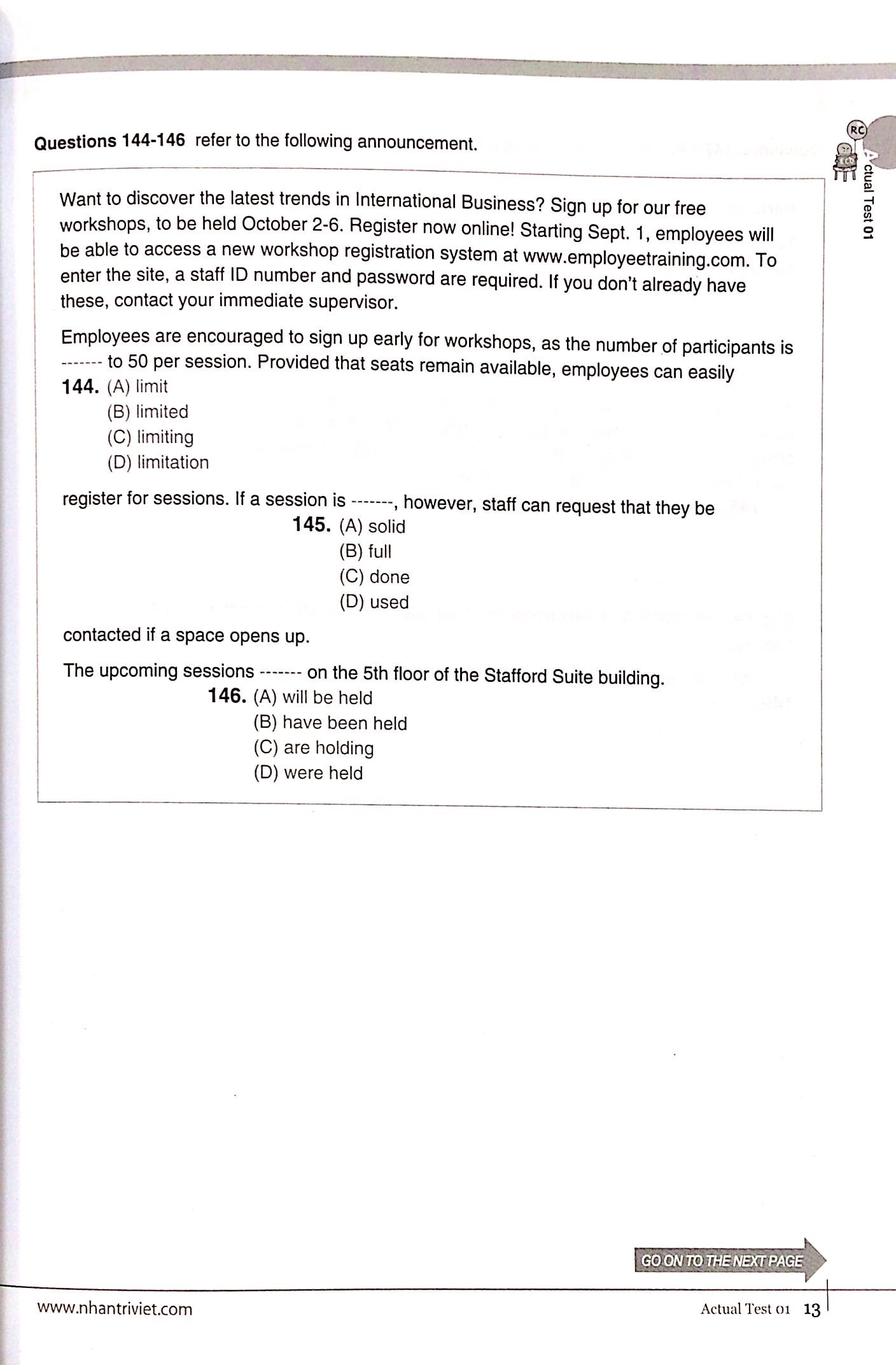 bộ economy toeic rc1000 vol 2