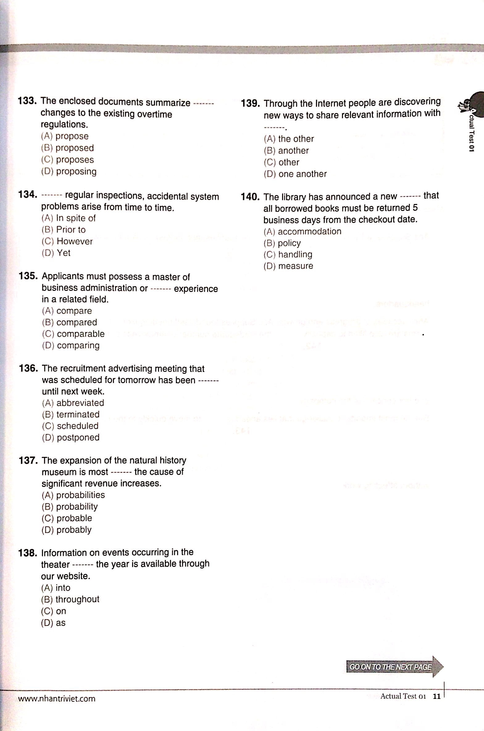 bộ economy toeic rc1000 volume 1