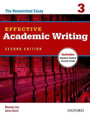 Bo
						
										
										Effective Academic Writing 3 Student Book with Access to Oxford Learn 2Ed