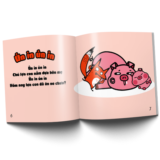 bộ ehon âm thanh - cáo ken và động vật - rón rén rón rén (từ 0 - 6 tuổi) (tái bản 2019)