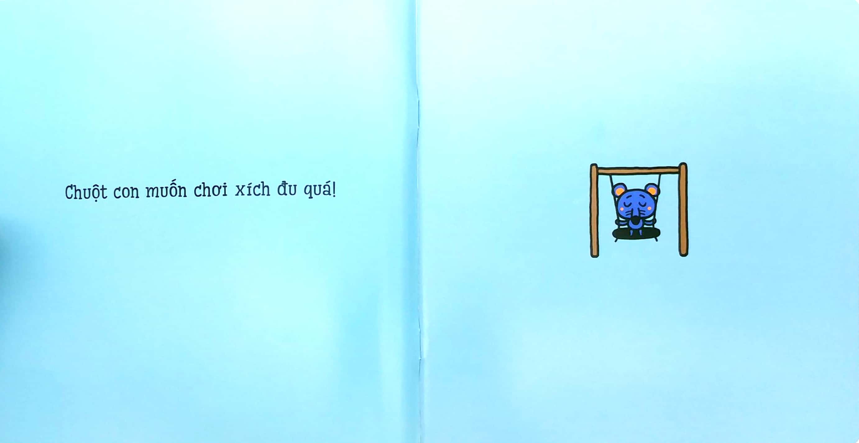 bộ ehon bé ngoan - tớ muốn ăn một con voi: cùng chơi xích đu nào!