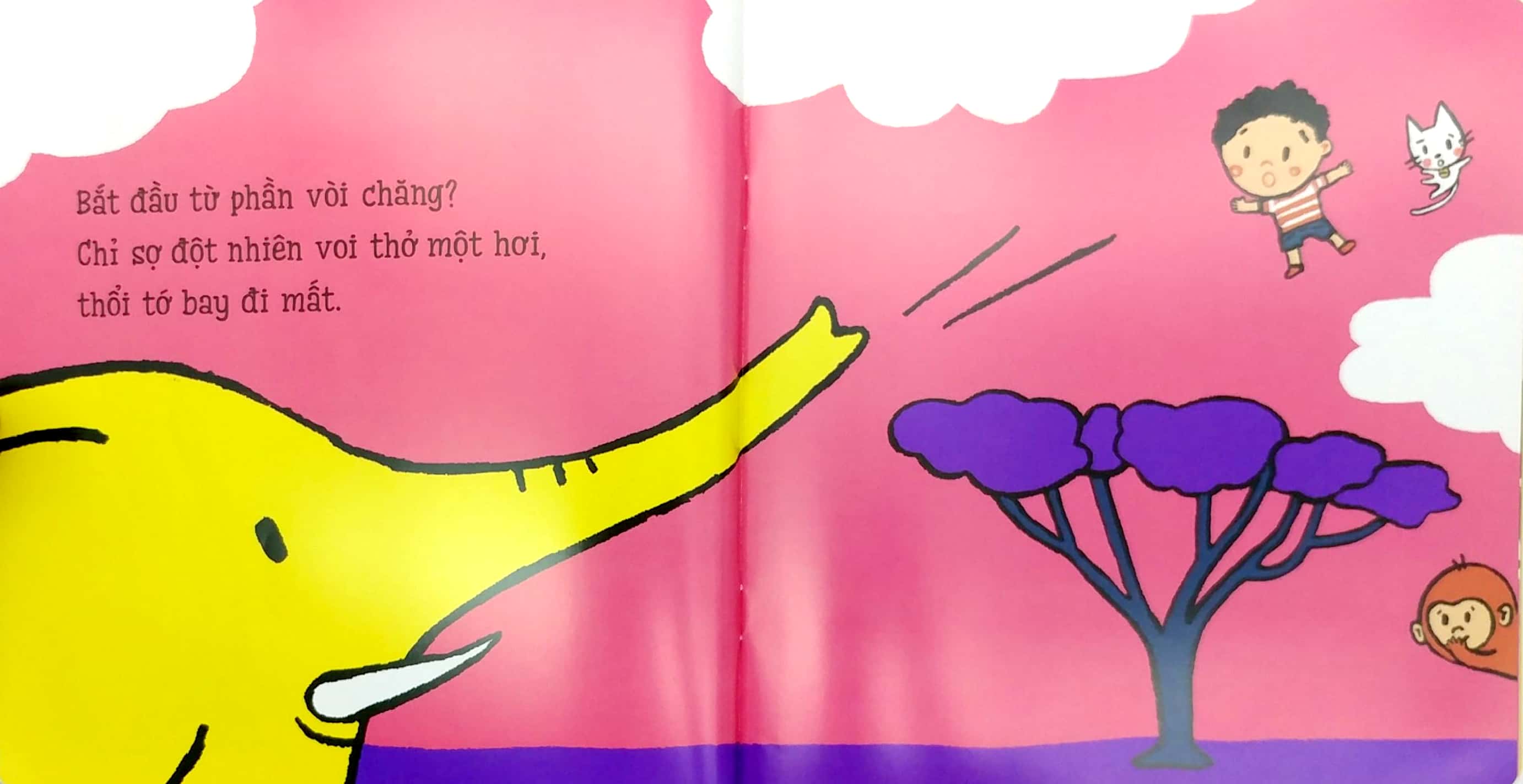 bộ ehon bé ngoan - tớ muốn ăn một con voi: tớ muốn ăn một con voi