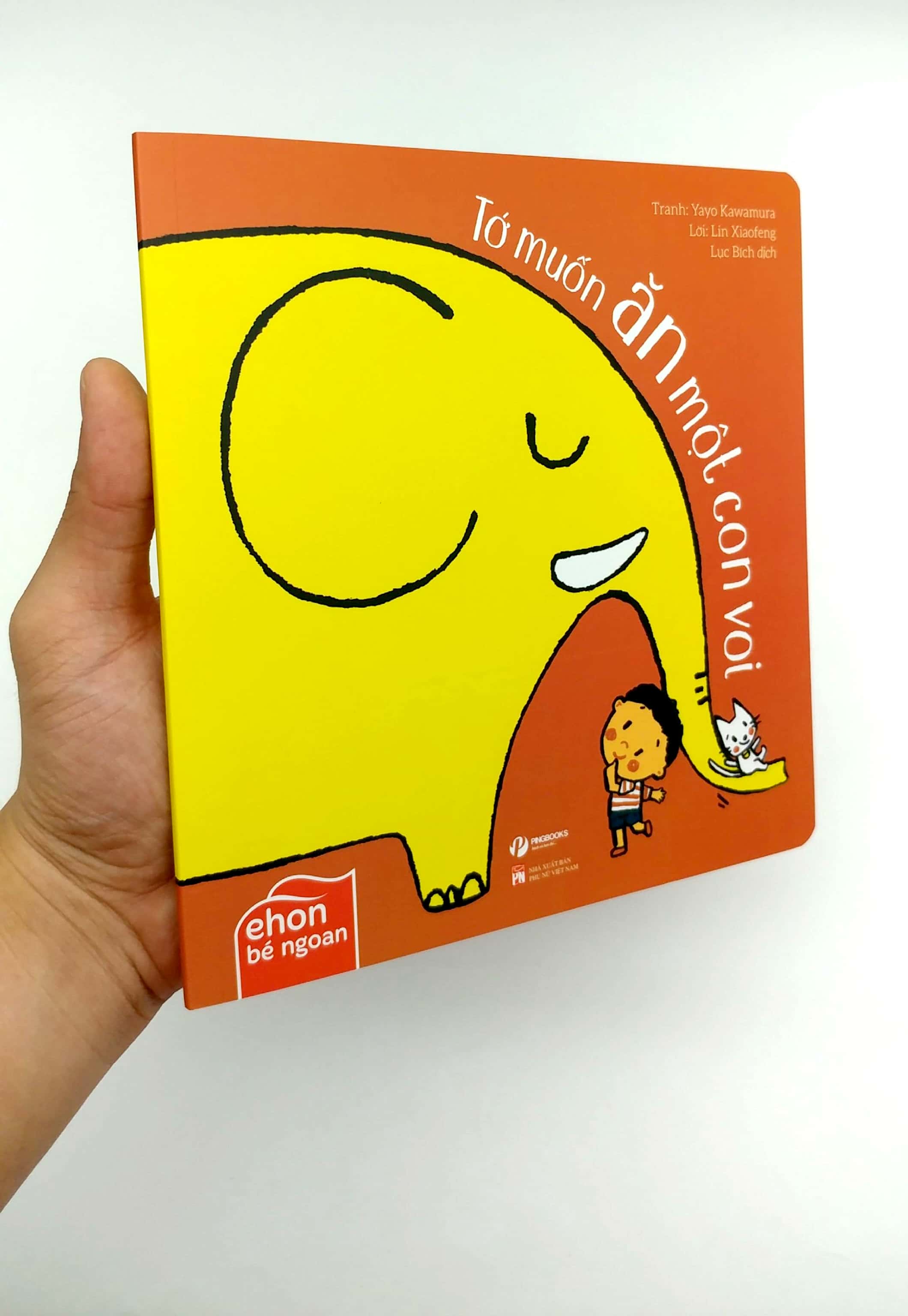 bộ ehon bé ngoan - tớ muốn ăn một con voi: tớ muốn ăn một con voi