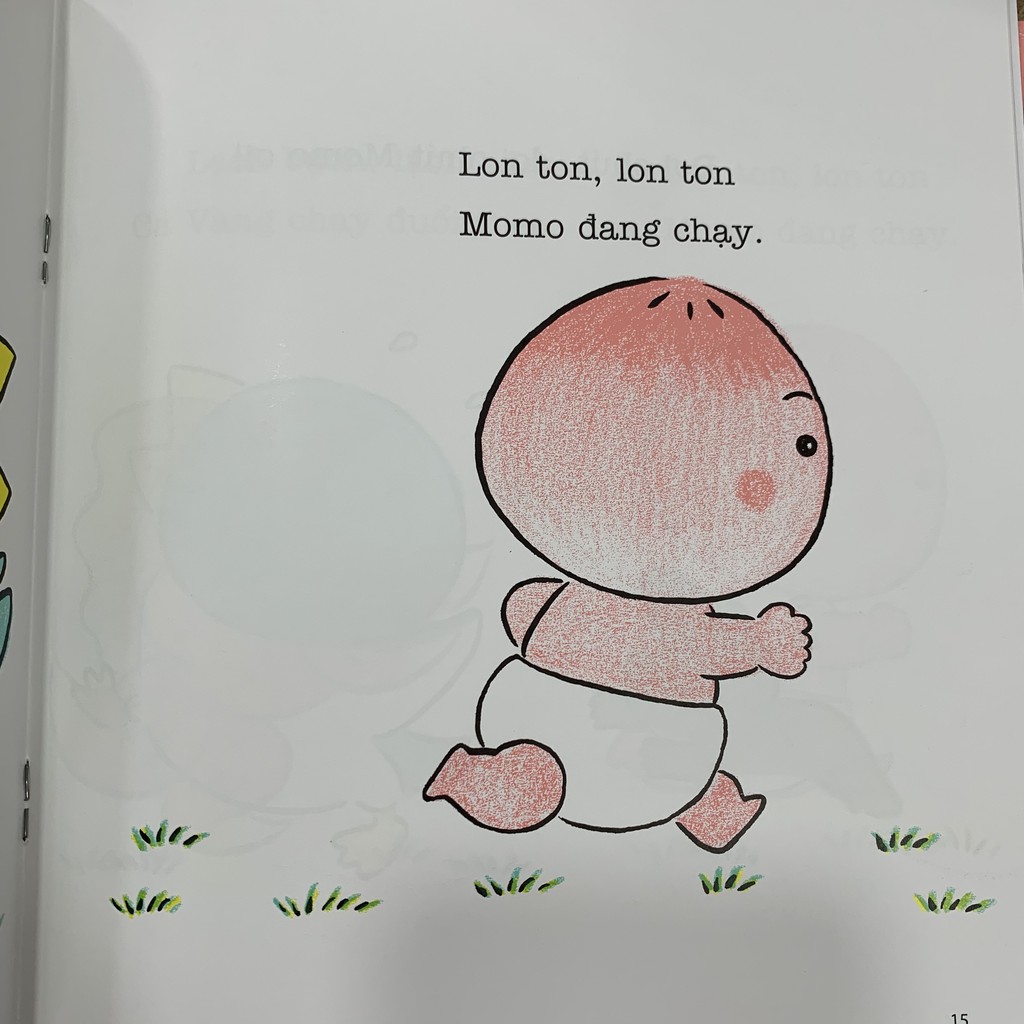 bộ ehon chơi cùng momo - đợi chút đợi chút! (từ 2 tuổi)