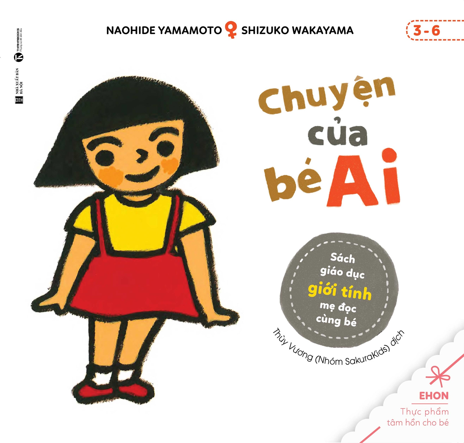 bộ ehon - chuyện của bé ai - sách giáo dục giới tính mẹ đọc cùng bé (3-6 tuổi)