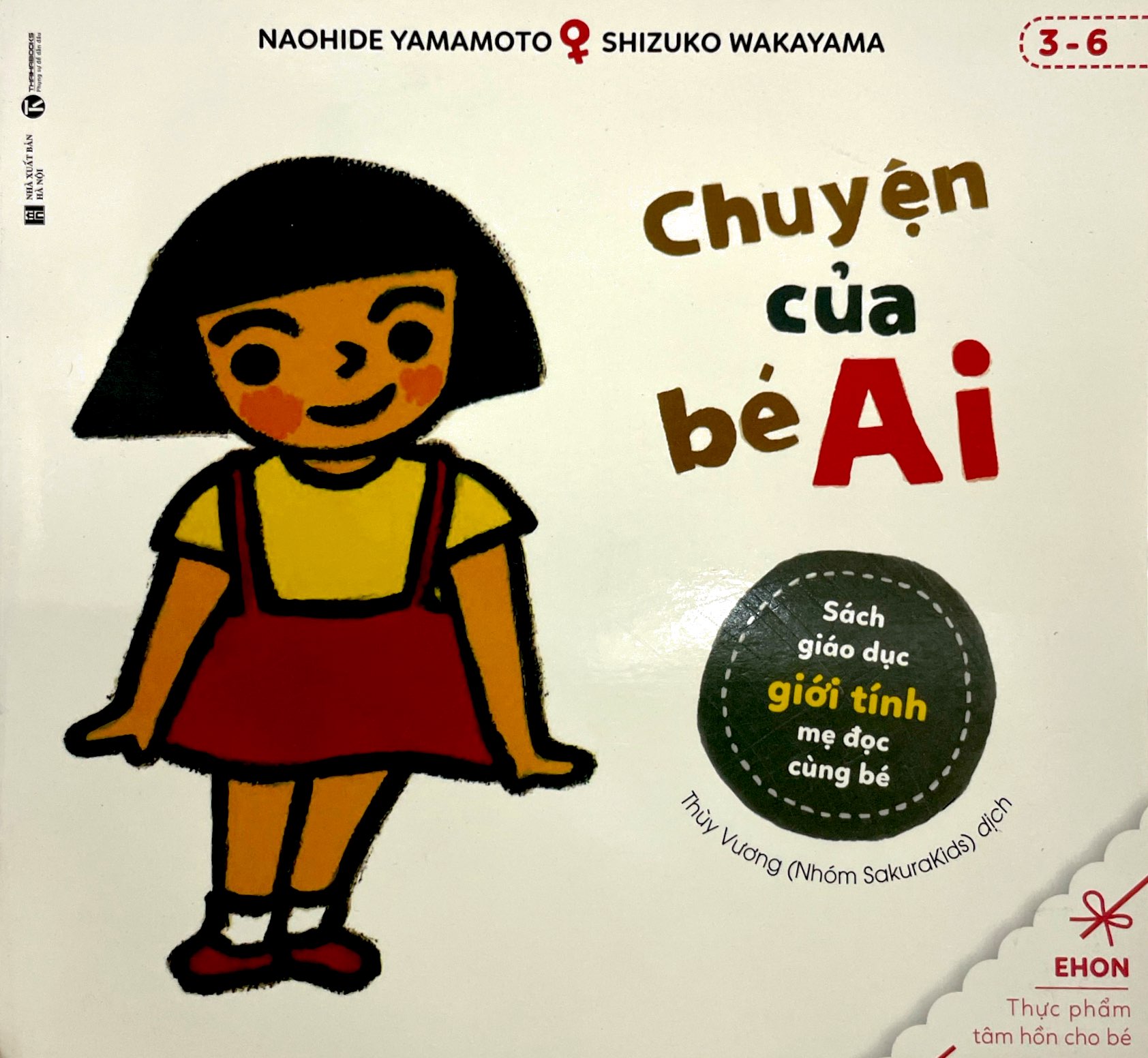 bộ ehon - chuyện của bé ai - sách giáo dục giới tính mẹ đọc cùng bé (3-6 tuổi)