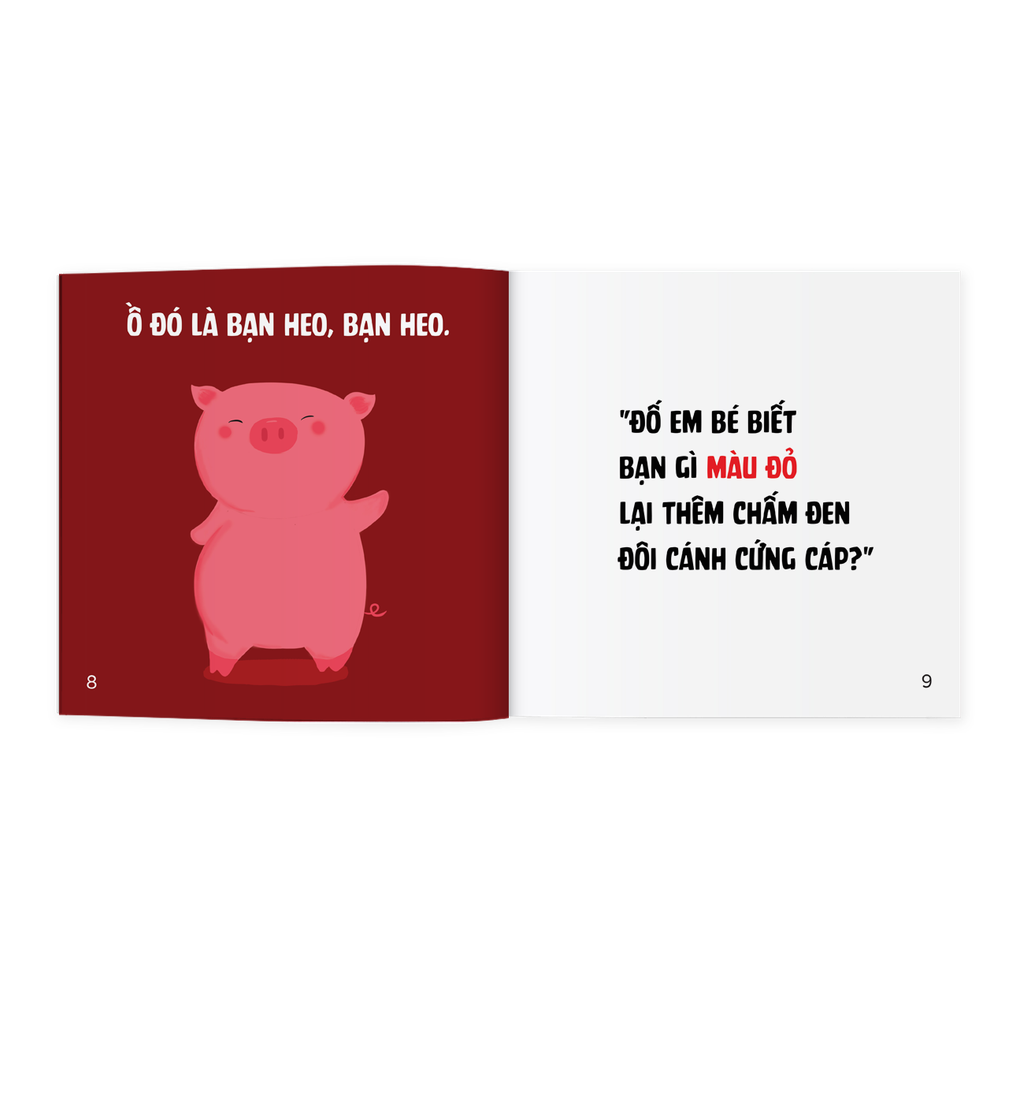 Bo
						
										
										Ehon Dong Vat - Ban Mau Gi Vay? (Tu 0 - 3 Tuoi)