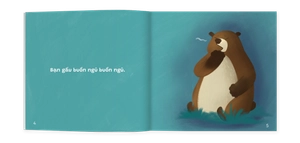 bộ ehon giúp bé dễ đi vào giấc ngủ - buồn ngủ ơi là buồn ngủ