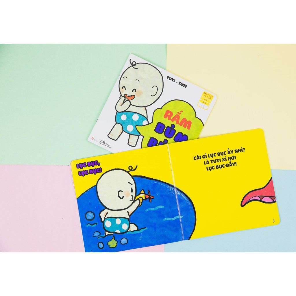 bộ ehon kể chuyện - tuti tuti - rắm, bủm bủm (từ 1 - 6 tuổi)