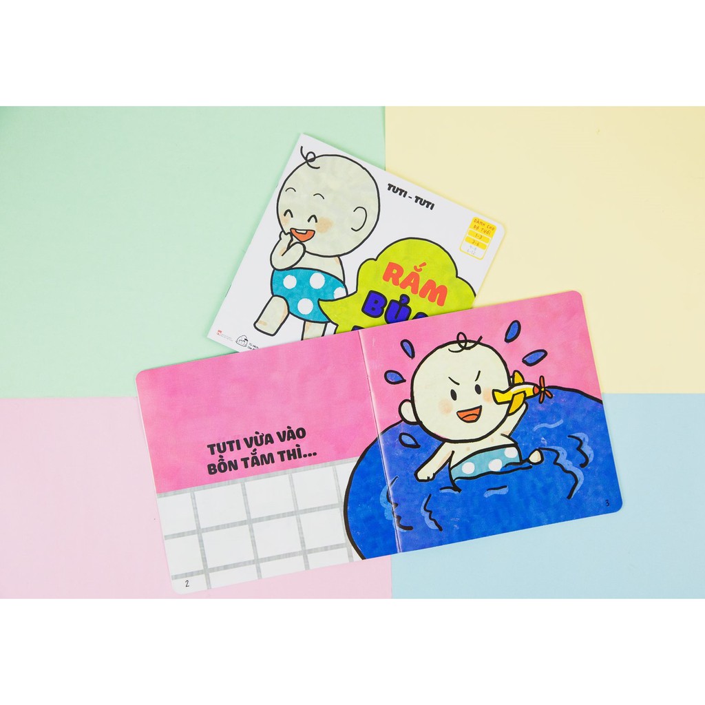 bộ ehon kể chuyện - tuti tuti - rắm, bủm bủm (từ 1 - 6 tuổi)