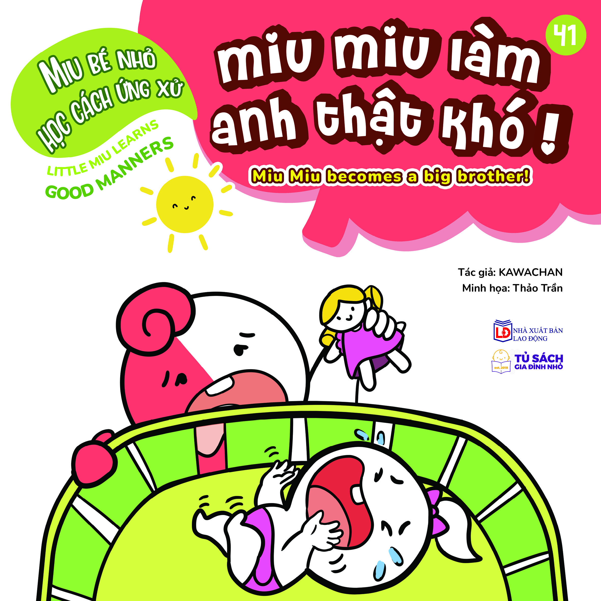 Bo
						
										
										Ehon Ki Nang Song - Miu Be Nho Hoc Cach Ung Xu - Tap 41 - Miu Miu Lam Anh That Kho!