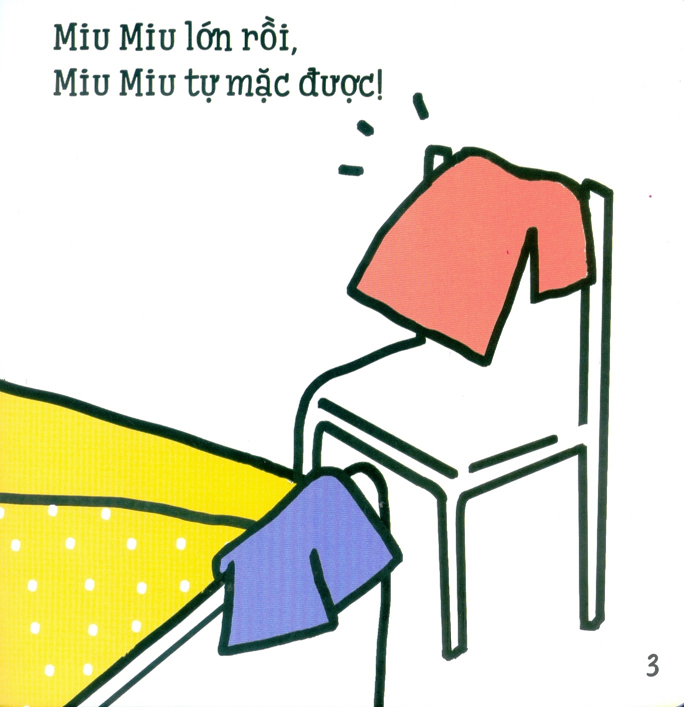 bộ ehon kĩ năng sống - tập 19 - miu miu tự lập - mặc quần áo (dành cho độ tuổi 1-6) (tái bản 2023)