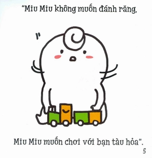 bộ ehon kĩ năng sống - tập 22 - miu miu tự lập - đánh răng (dành cho độ tuổi 1-6) (tái bản 2023)