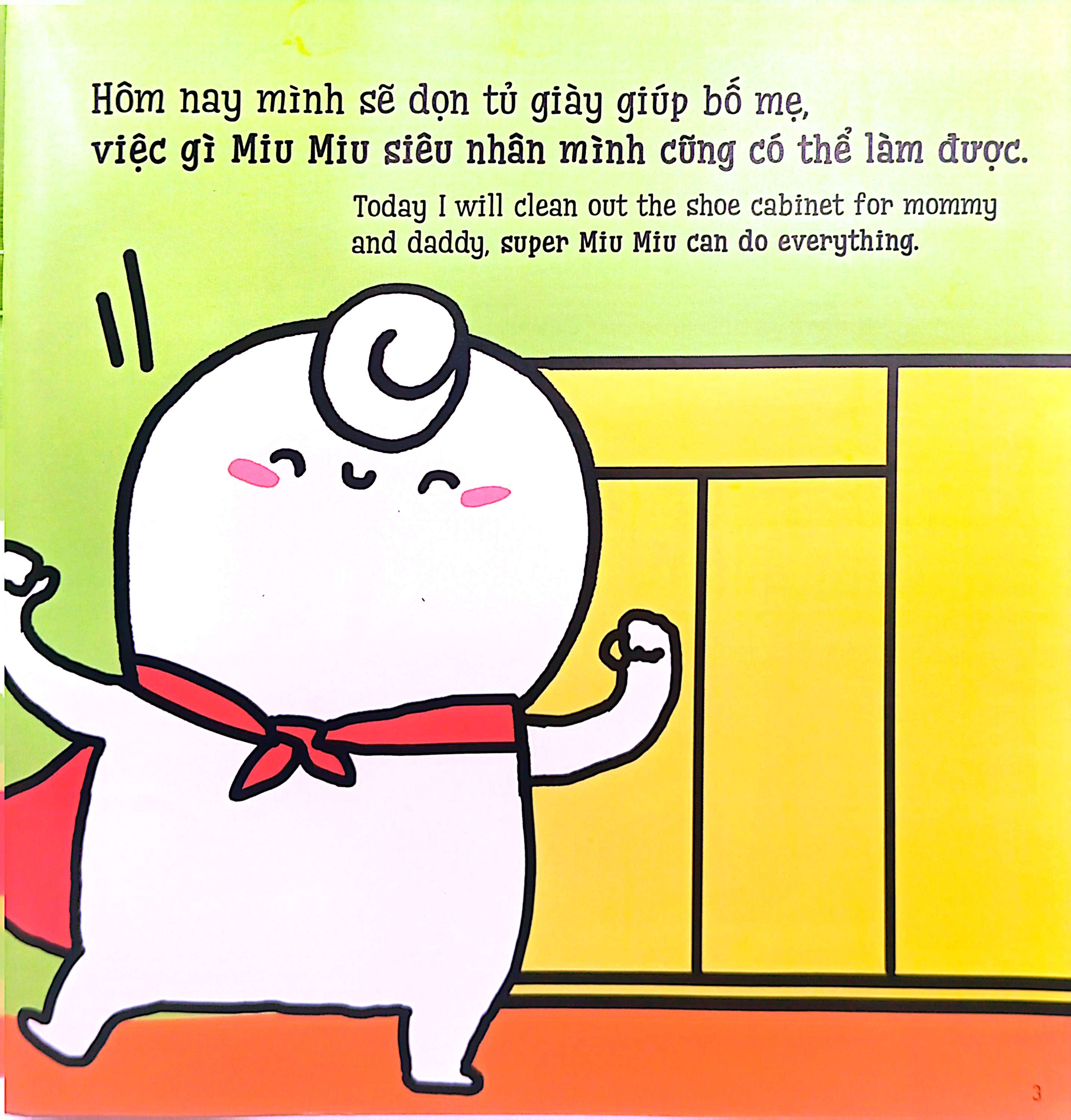 bộ ehon kĩ năng sống - tập 24 - miu miu tự lập - dọn tủ giày (dành cho độ tuổi 1-6) (tái bản 2023)