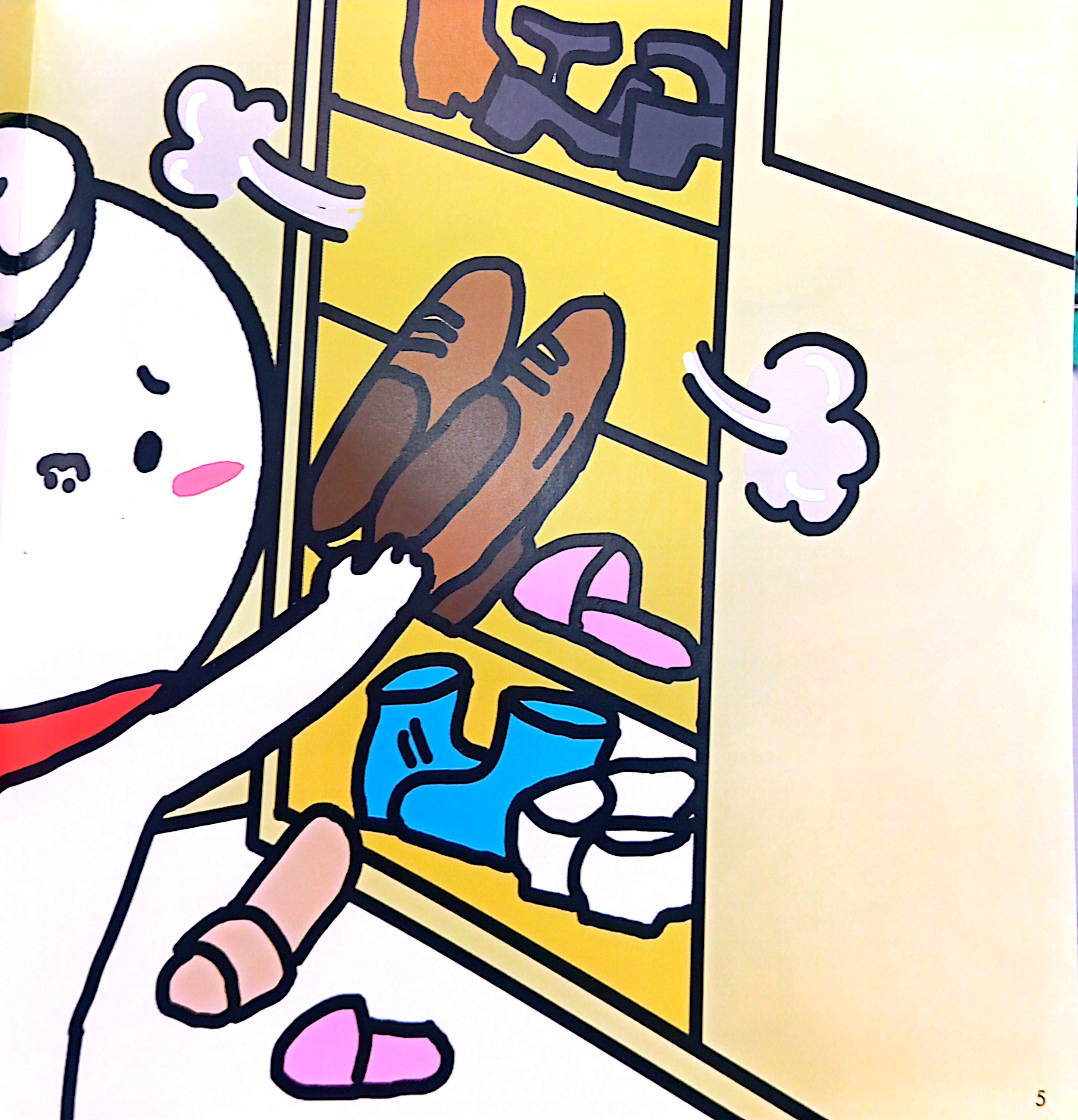 bộ ehon kĩ năng sống - tập 24 - miu miu tự lập - dọn tủ giày (dành cho độ tuổi 1-6) (tái bản 2023)