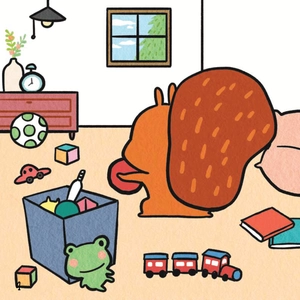 bộ ehon kỹ năng sống - cùng con học cách cư xử - dọn dẹp nào sóc nhỏ! (từ 1 - 6 tuổi)