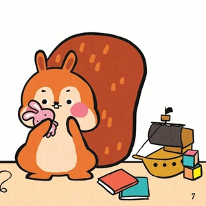 bộ ehon kỹ năng sống - cùng con học cách cư xử - dọn dẹp nào sóc nhỏ! (từ 1 - 6 tuổi)