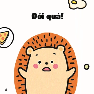 bộ ehon kỹ năng sống - cùng con học cách cư xử - nhím con ai lại nói trống không như thế! (từ 1 - 6 tuổi)