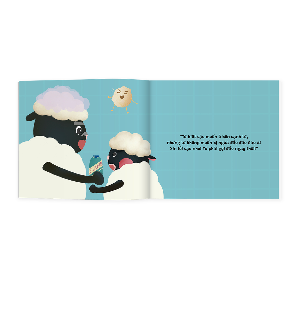 bộ ehon kỹ năng sống - để con yêu tự lập - cùng gội đầu nào (từ 1.5 tuổi)