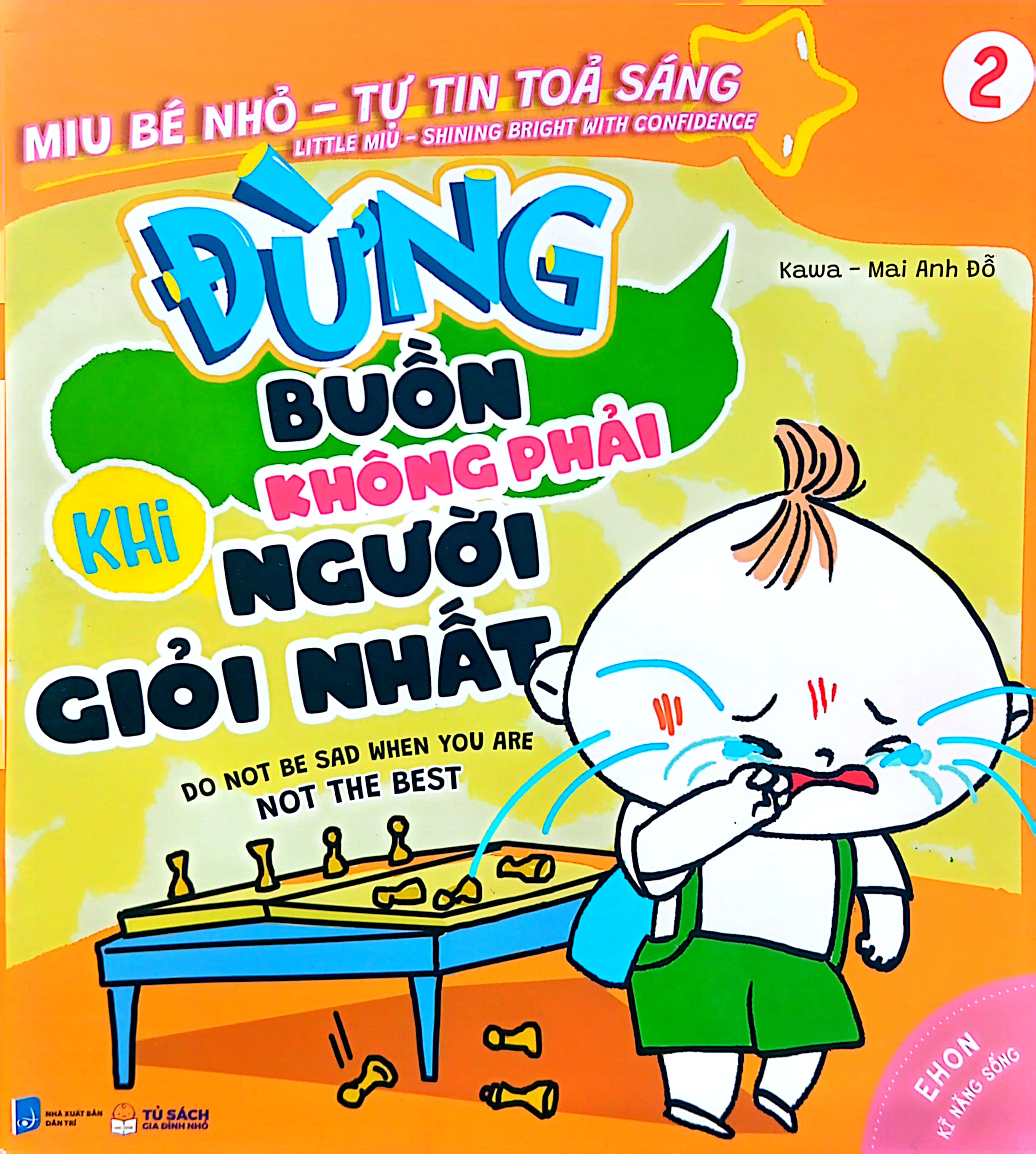 bộ ehon kỹ năng sống - miu bé nhỏ - tự tin tỏa sáng - tập 2 - đừng buồn khi không phải người giỏi nhất