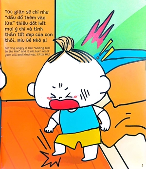 bộ ehon kỹ năng sống - miu bé nhỏ - tự tin tỏa sáng - tập 8 - đừng tức giận khi bị phê bình