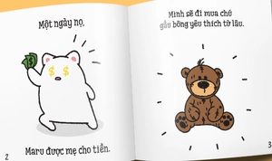 bộ ehon maru - những mẩu chuyện vụn vặt của maru - maru quét nhà - (từ 2 - 8 tuổi) (tái bản 2020)