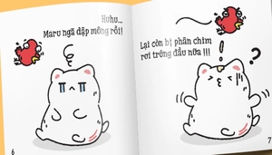 bộ ehon maru - những mẩu chuyện vụn vặt của maru - maru quét nhà - (từ 2 - 8 tuổi) (tái bản 2020)