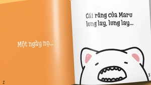 bộ ehon maru - những mẩu chuyện vụn vặt của maru - maru tập rửa bát - (từ 2 - 8 tuổi) (tái bản 2020)