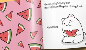 bộ ehon maru - những mẩu chuyện vụn vặt của maru - maru và hạt dưa - (từ 2 - 8 tuổi) (tái bản 2020)