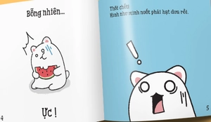 bộ ehon maru - những mẩu chuyện vụn vặt của maru - maru và hạt dưa - (từ 2 - 8 tuổi) (tái bản 2020)