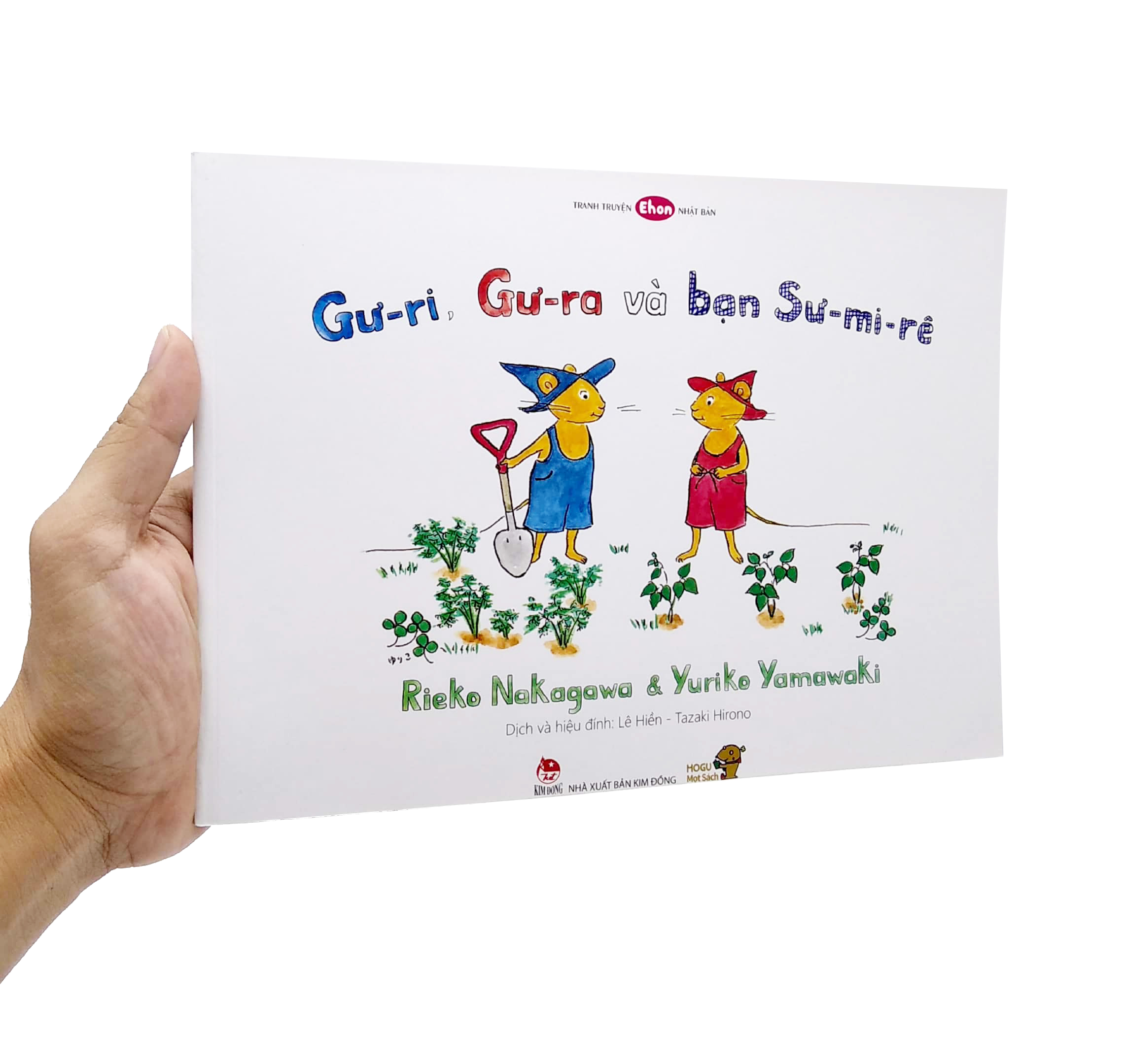 bộ ehon - mọt sách mogu - gư-ri, gư-ra và bạn sư-mi-rê (từ 1 - 6 tuổi)